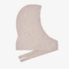 Beige Wool Mix Balaclava