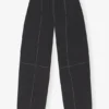 Black Elasticated Curve Pants