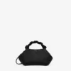 Black Grained Small Bou Bag