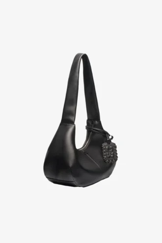 Black Medium Hobo Bag