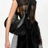Black Medium Hobo Bag