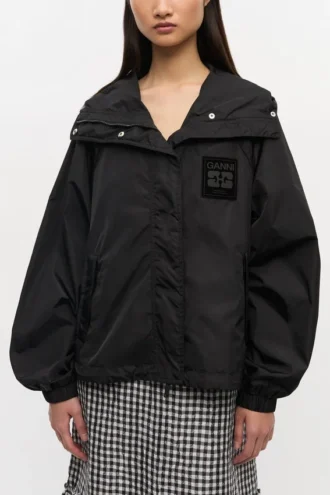 Black Nylon Jacket