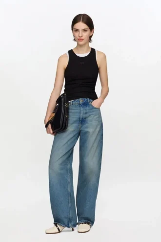 Izey Jeans in Tint Rigid Denim