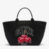 Black XXL Cherry Tote