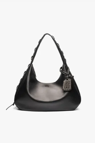 Black XXL Hobo Bag