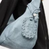 Bleached Medium Hobo Bag