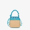 Bou Bucket Bag in Raffia