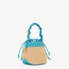 Bou Bucket Bag in Raffia