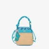 Bou Bucket Bag in Raffia