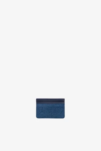 Bou Card Holder in Denim
