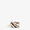 Bou Card Holder With Flap in Zebra