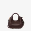 Brown Mini Hobo Bag