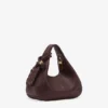 Brown Mini Hobo Bag