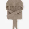 Brown Soft Wool Balaclava