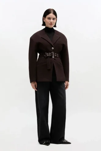 Brown Wool Jacket
