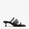 Buckle Strap Mule in Black