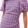 Check Suiting Mini Dress