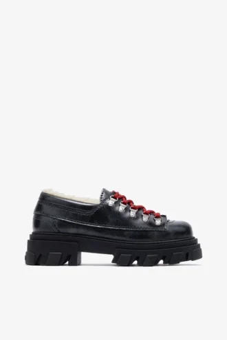 Cleated Derbies in Grey