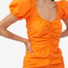Cotton Poplin Mini Dress