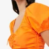 Cotton Poplin Mini Dress