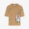 Daisy Duck Beige Short Sleeve Sweater