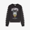 Daisy Duck Black Long-sleeve T-shirt