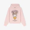 Daisy Duck Pink Cropped Hoodie