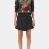 Dark Grey Graphic Bear Sweater