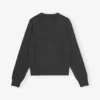 Dark Grey Graphic Bear Sweater