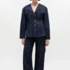 Dark Rinse Denim Blazer