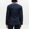 Dark Rinse Denim Blazer