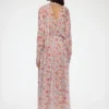 Dress in Floral Silk