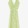 Dress in Green Silk