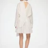 Dress in White Cotton