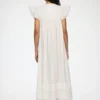 Dress in White Cotton