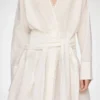 Dress in White Cotton