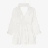 Dress in White Cotton