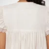 Dress in White Cotton