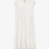 Dress in White Cotton