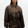 Duchesse Nylon Bomber Jacket