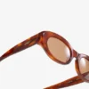 GANNI x Ace & Tate Tiger’s Eye Dakota Sunglasses