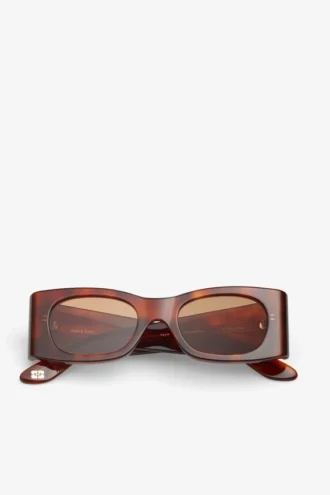 GANNI x Ace & Tate Tiger’s Eye Kayla Sunglasses
