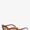GANNI x Ace & Tate Tiger’s Eye Sadie Sunglasses