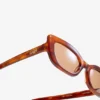 GANNI x Ace & Tate Tiger’s Eye Sadie Sunglasses