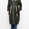 GANNI x Barbour Waxed Parka Jacket