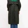 GANNI x Barbour Waxed Parka Jacket