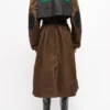 GANNI x Barbour Waxed Trench Coat