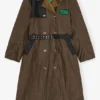 GANNI x Barbour Waxed Trench Coat