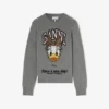 GANNI x Disney Daisy Duck Graphic Wool Sweater