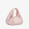 Grained Mini Hobo Bag
